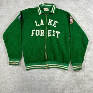 60s Champion Nylon Pile Sweat Parka